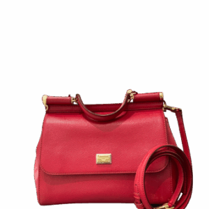 Dolce & Gabbana Red Medium Sicily Bag