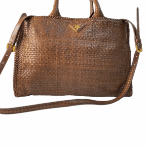 Prada Brown Tote Bag