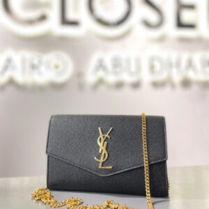 YSL Black Uptown Crossbody Bag