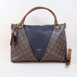Louis Vuitton Monogram Black MM Tote V Bag