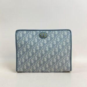 Christian Dior Grey Montaigne Pouch