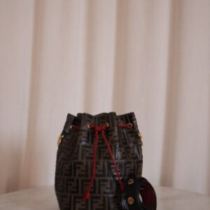 Fendi Tricolor Mon Tresor Bucket Small Bag
