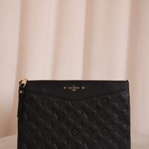 Louis Vuitton Black Monogram Empreinte Daily Pouch