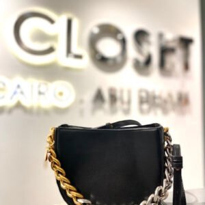 Stella Mccartney Black Frayme Small Bag