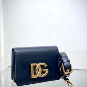 Dolce & Gabbana Black DG Millennials Belt Bag