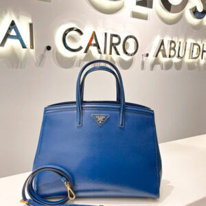 Prada Blue Tote Bag