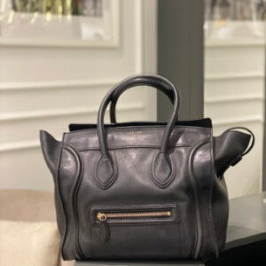 Celine Black Luggage Large Bag