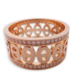 Chaine D'ancre Divine 53 Ring in 18K Rose Gold
