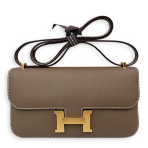 Constance Elan Etoupe in Epsom, Gold hardware