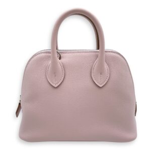 Bolide 1923 Mini Mauve Pale/Vert Vertigo in Evercolor, Palladium hardware