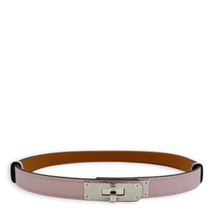 Kelly 18 Mauve Pale Belt in Epsom, Palladium hardware