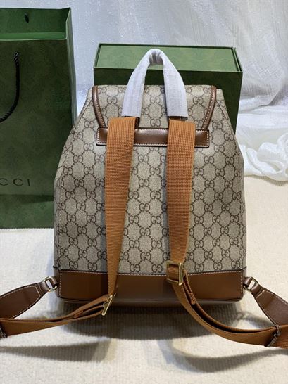 Backpack with Interlocking G Beige and ebony - GB069 - Image 5