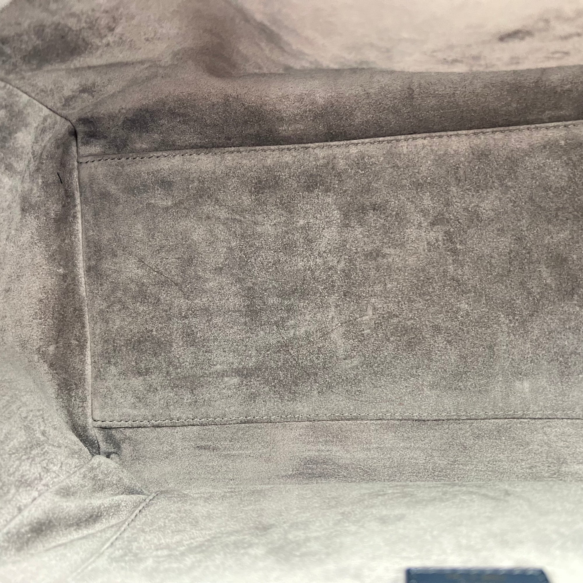 Sofia Coppola Boston Blue Top Handle Bag in Calfskin, Gold hardware - Image 16