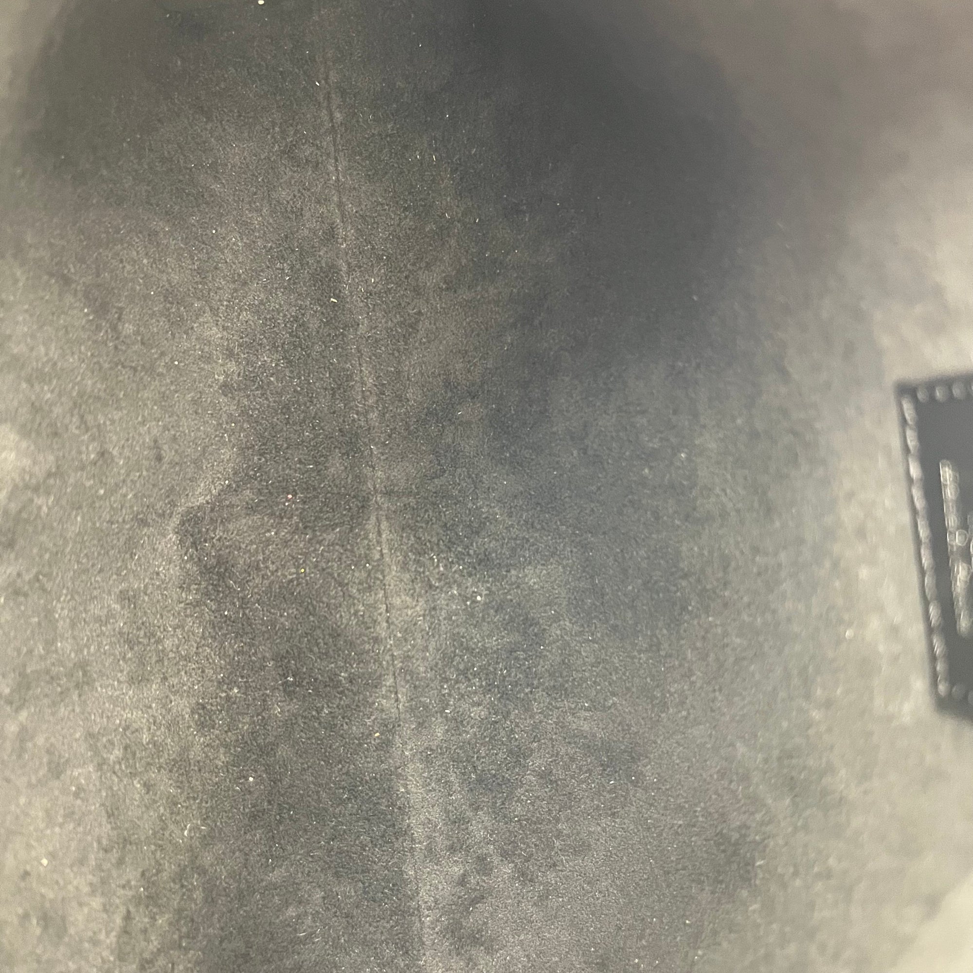 Side Trunk Black Crossbody Bag in Calfskin, Silver hardware - Image 10