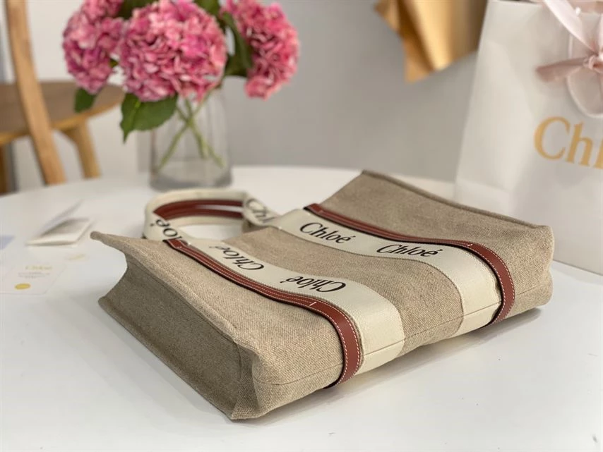 Chloé Large Woody Tote Bag - MB032 - Image 8