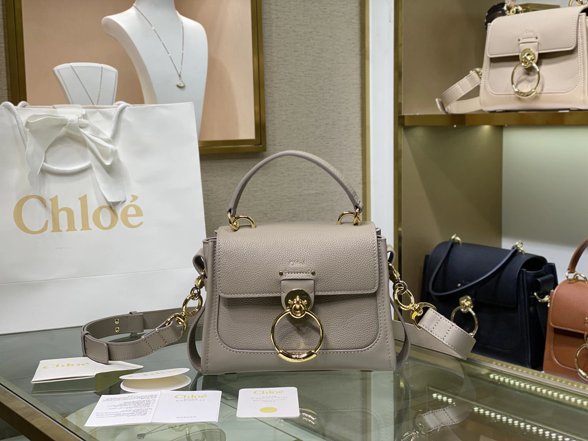 Chloé Mini Tess Day Bag - MB028 - Image 3