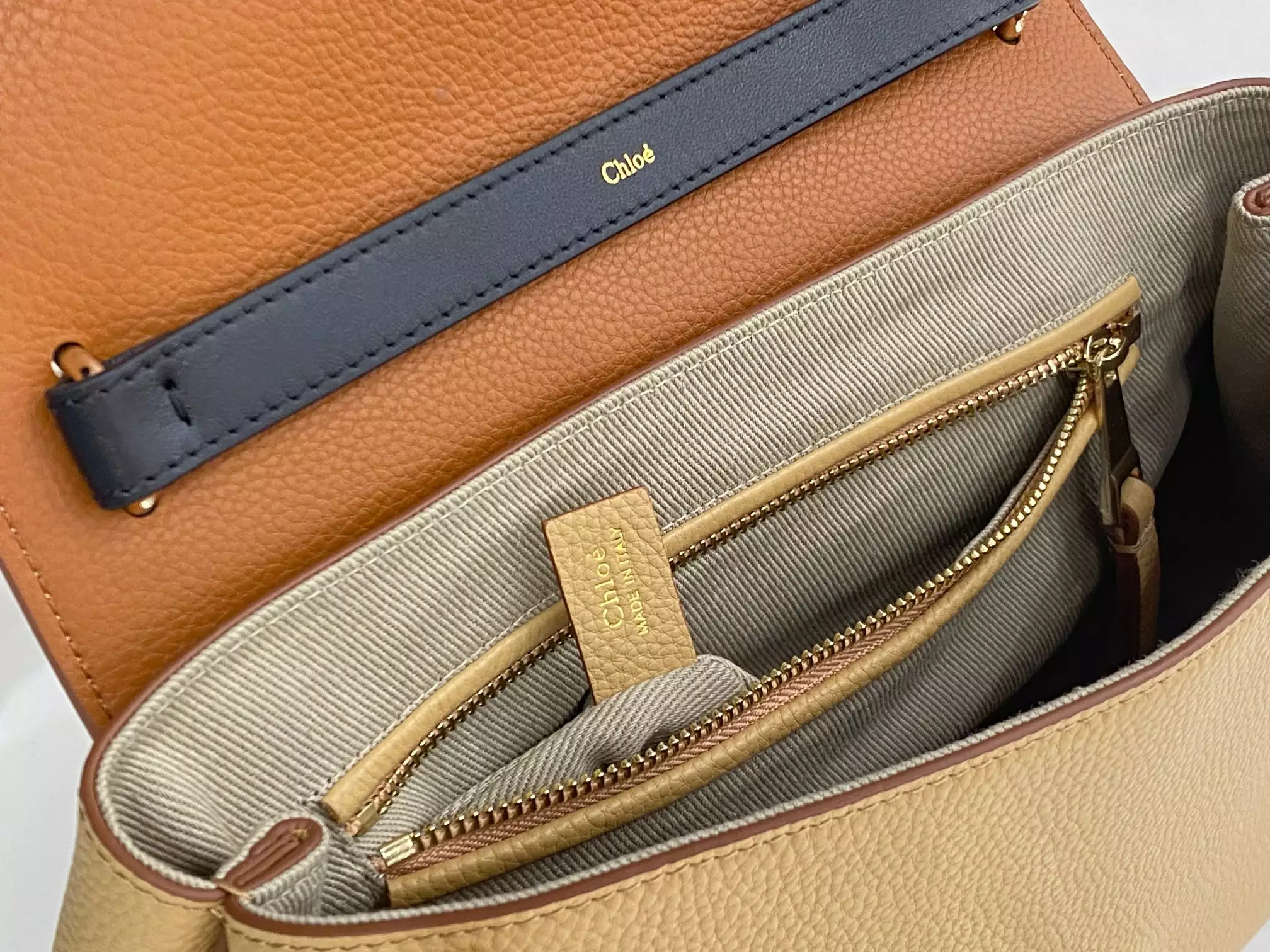 Chloé Penelope Medium Softy Yellow Leather - Repbags.ru - Image 10