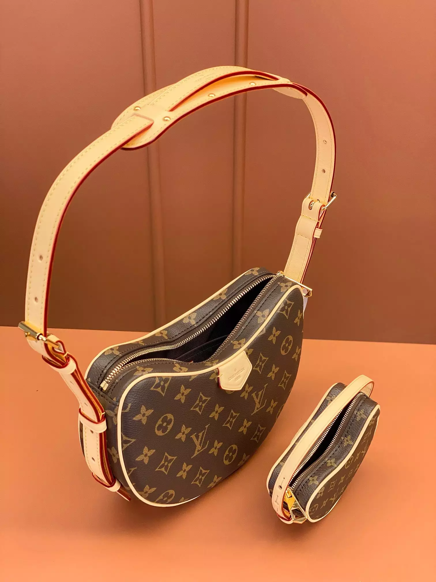 Croissant MM Monogram Canvas - Repbags.ru - Image 5