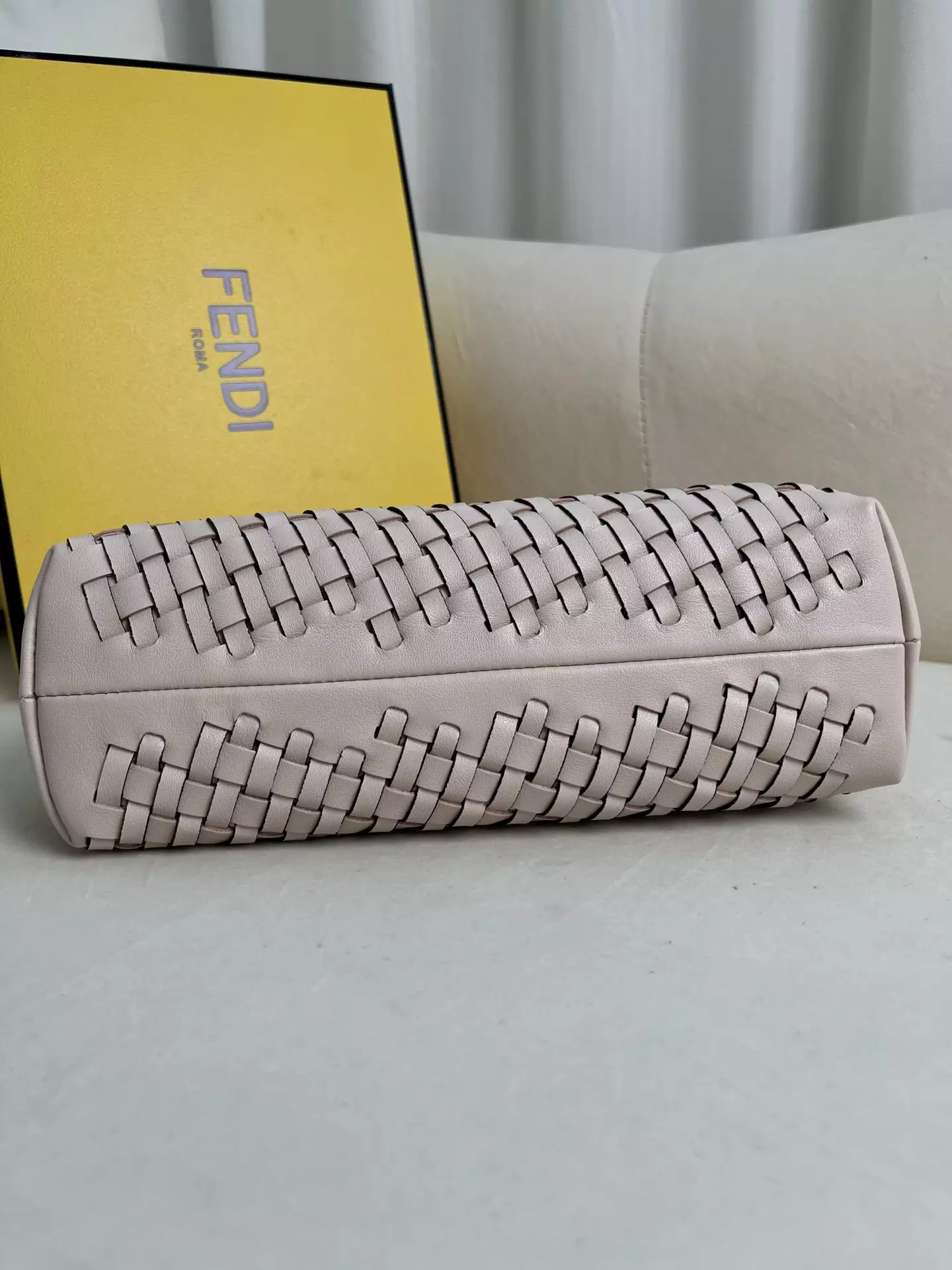 Fendi First Small Camellia Interlaced Leather Bag - Repbags.ru - Image 8