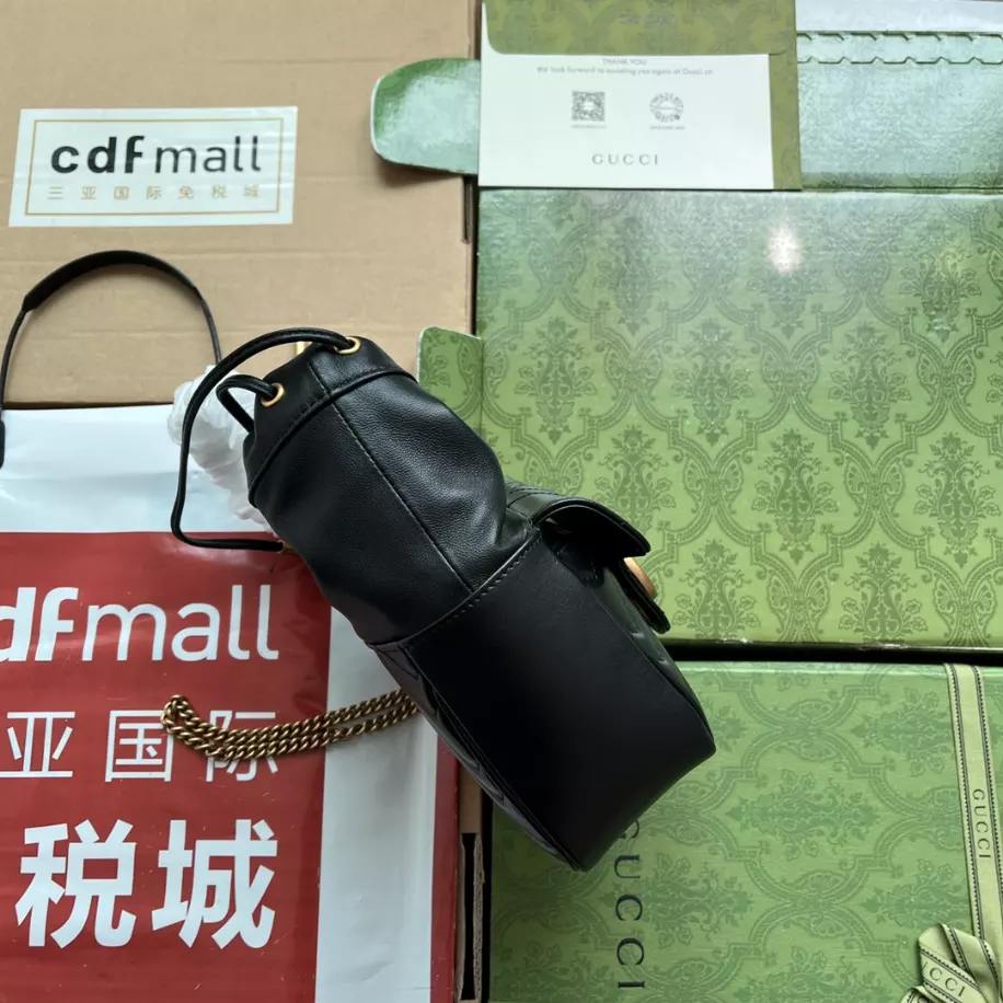 GG Marmont Mini Bucket Bag - Image 6