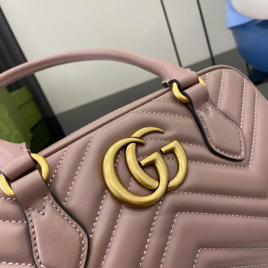 GG Marmont Small Top Handle Bag - Repbags.ru - Image 5
