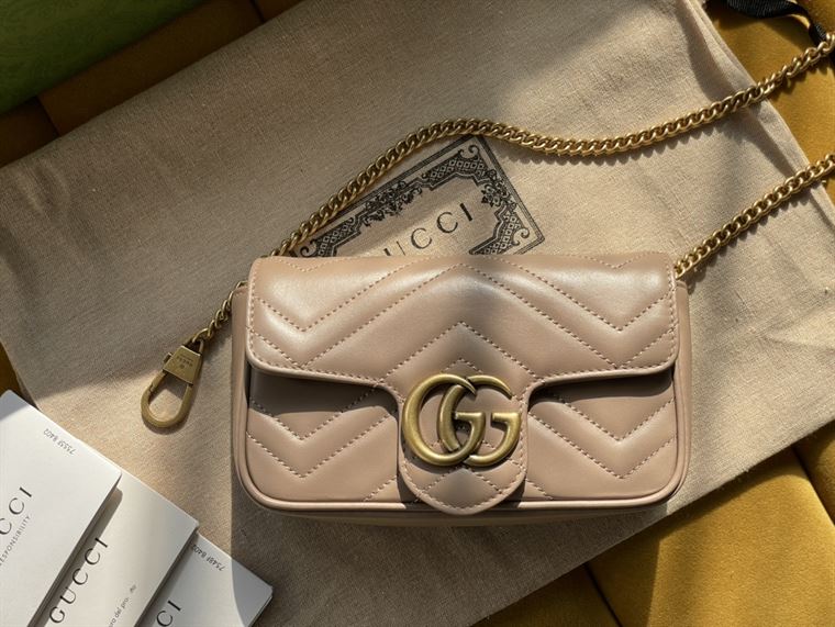 GG Marmont leather super mini bag - Image 3