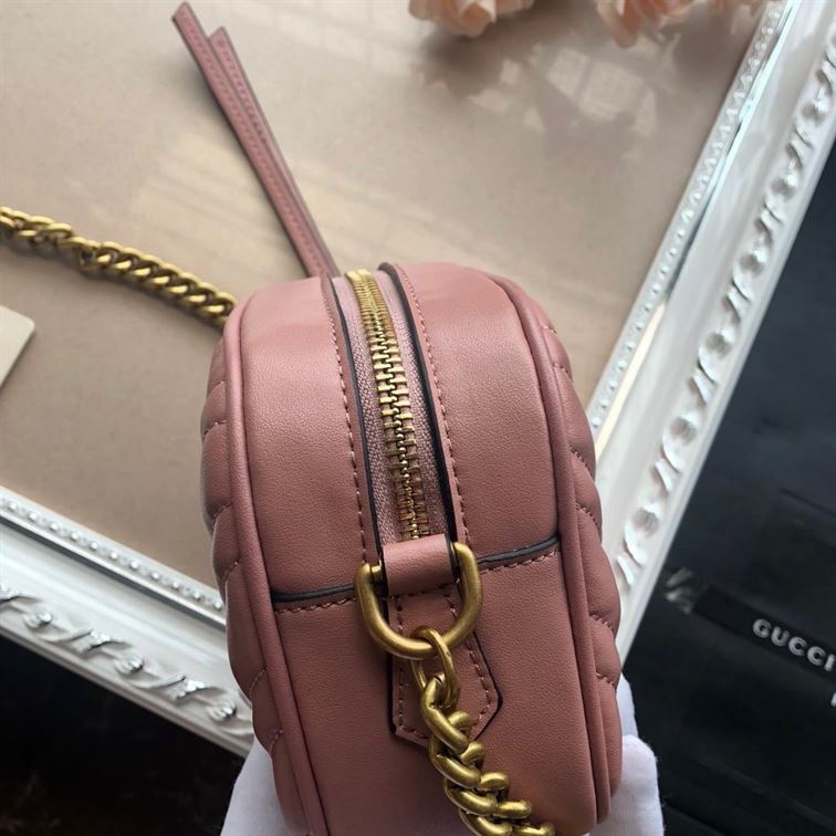 GG Marmont mini shoulder bag Dusty pink - Image 6