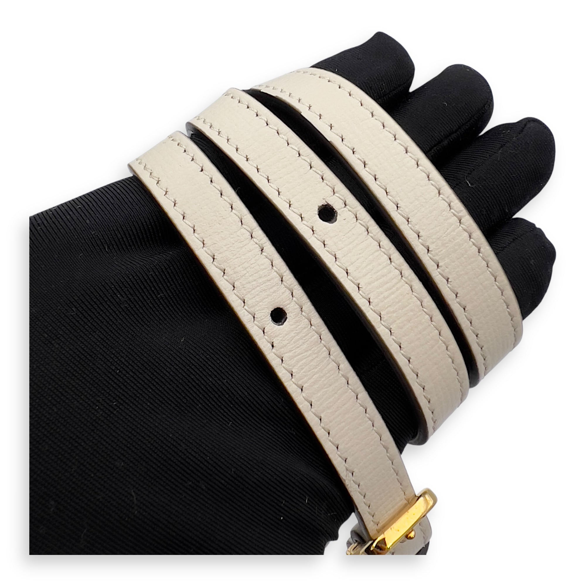 Horsebit 1955 Brown Crossbody Bag in Monogram Coated Canvas, Gold hardware - Image 24