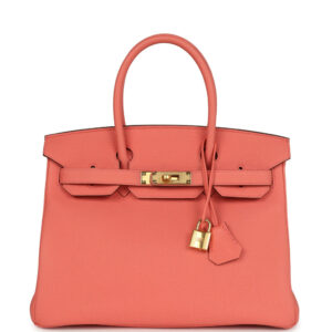 Hermes Special Order (HSS) Birkin 30 Rose Candy Togo Gold Hardware