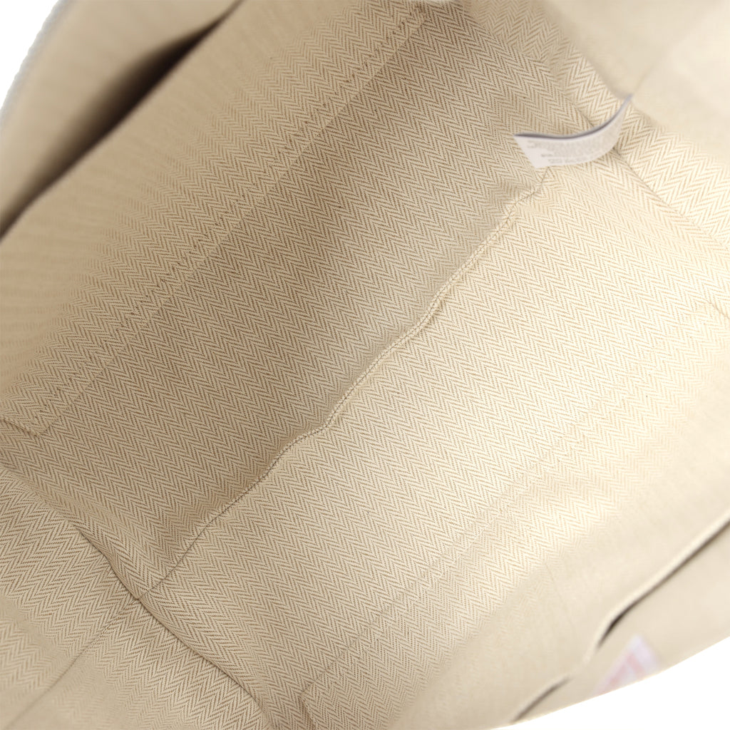 Hermes Bride A Brac Cabriole GM Gris Perle and Bleu Canvas Palladium Hardware - Image 11