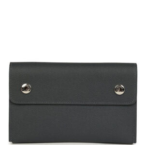 Hermes Hermesnap Wallet Ardoise Epsom Palladium Hardware