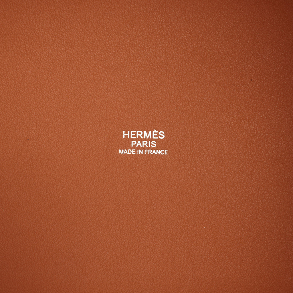 Hermes Stripe Picotin Lock 18 Gold Swift and Ecru-Beige, Rose Pop, Black and Fauve Toile H Canvas Palladium Hardware - Image 9