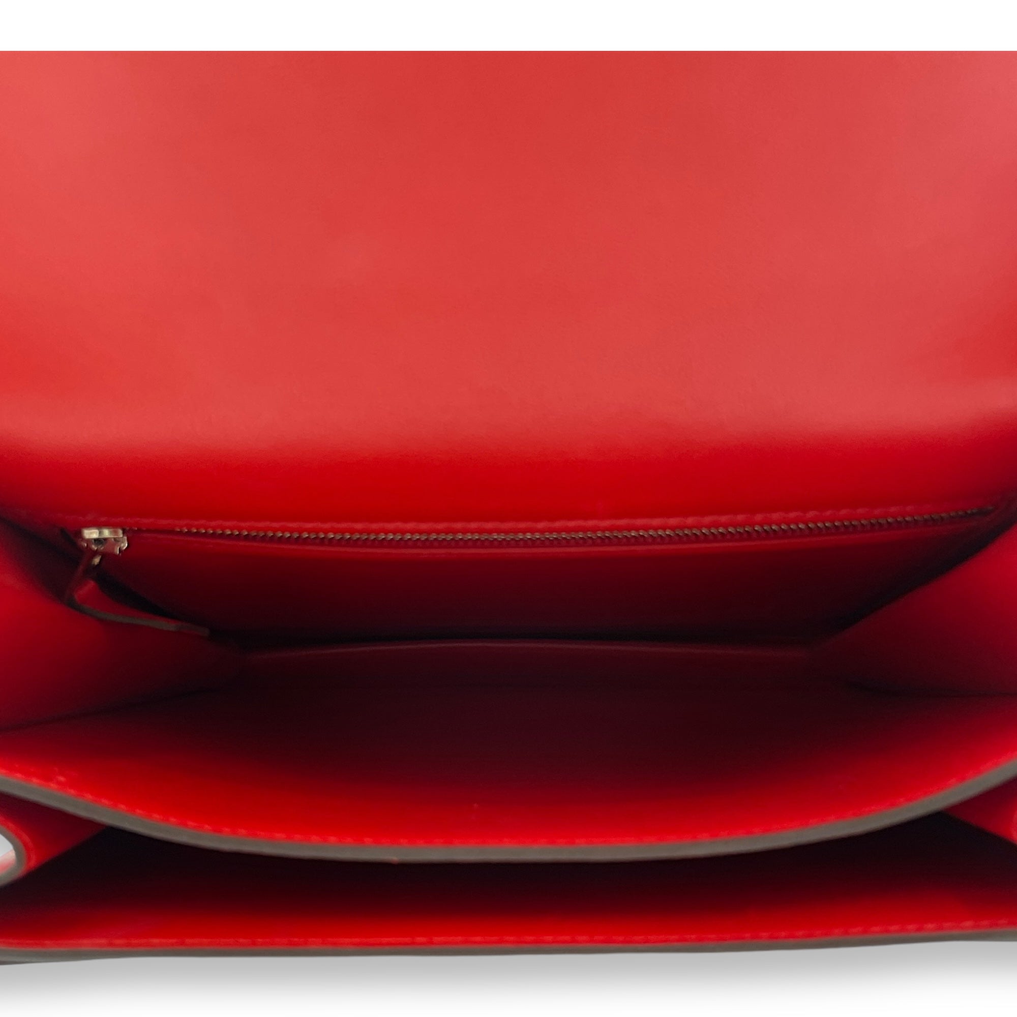 2002 20 Rouge De Coeur in Evercolor, Palladium hardware - Image 7