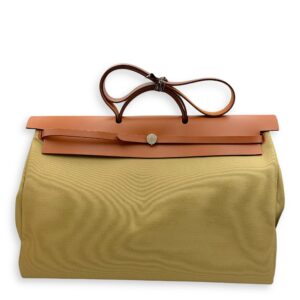 Herbag Cabin 50 Poussiere in Vache Hunter/Toile, Palladium hardware