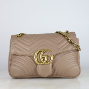 Gucci Nude GG Marmont Large Bag