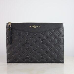 Louis Vuitton Black Monogram Empreinte Daily Pouch
