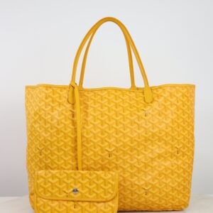 Goyard Yellow Saint Louis GM Bag W/ Pouch