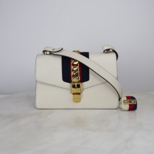 Gucci Off White Sylvie Small Shoulder Bag