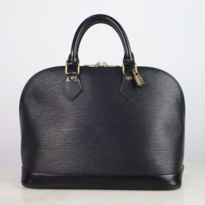 Louis Vuitton Black Alma PM Bag