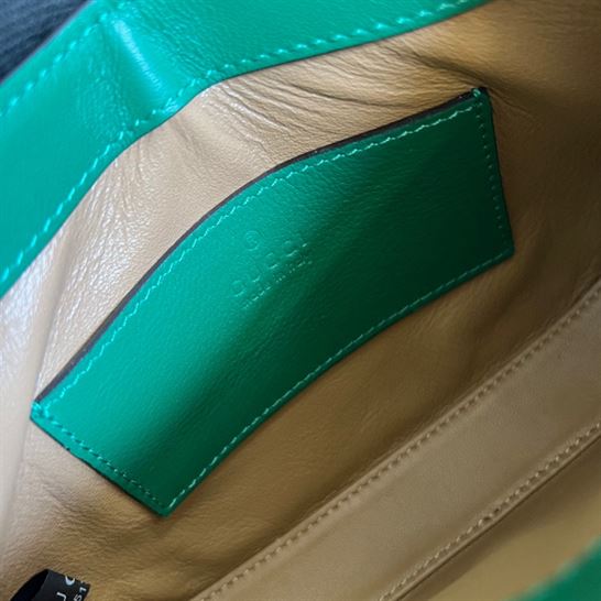 Jackie 1961 mini shoulder bag Green patent leather - GB064 - Image 10