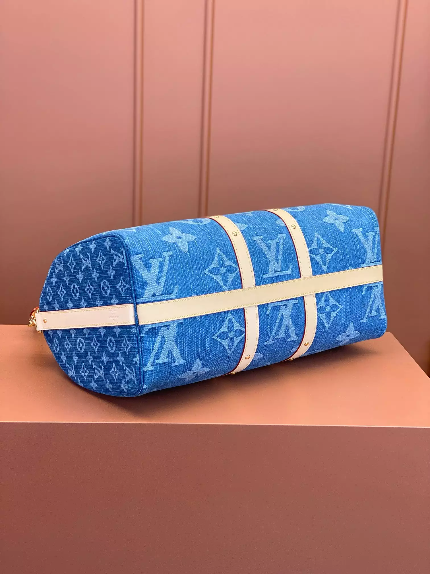 Keepall Bandoulière 45 Denim Monogram Canvas - Repbags.ru - Image 5