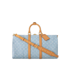 Keepall Bandoulière 45 Sky Denim Monogram Denim - Repbags.ru
