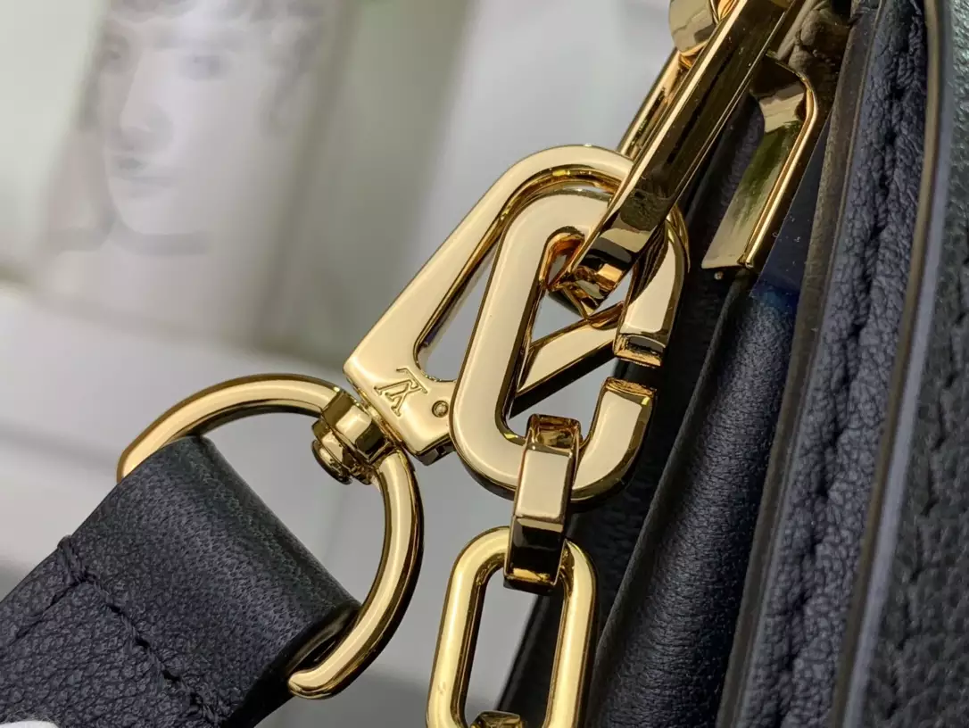 LV Dauphine Soft MM Black Calfskin - Repbags.ru - Image 8