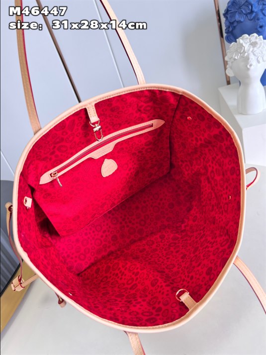 LV x YK Neverfull MM Tote Bag - Image 5