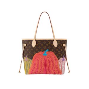 LV x YK Neverfull MM Tote Bag