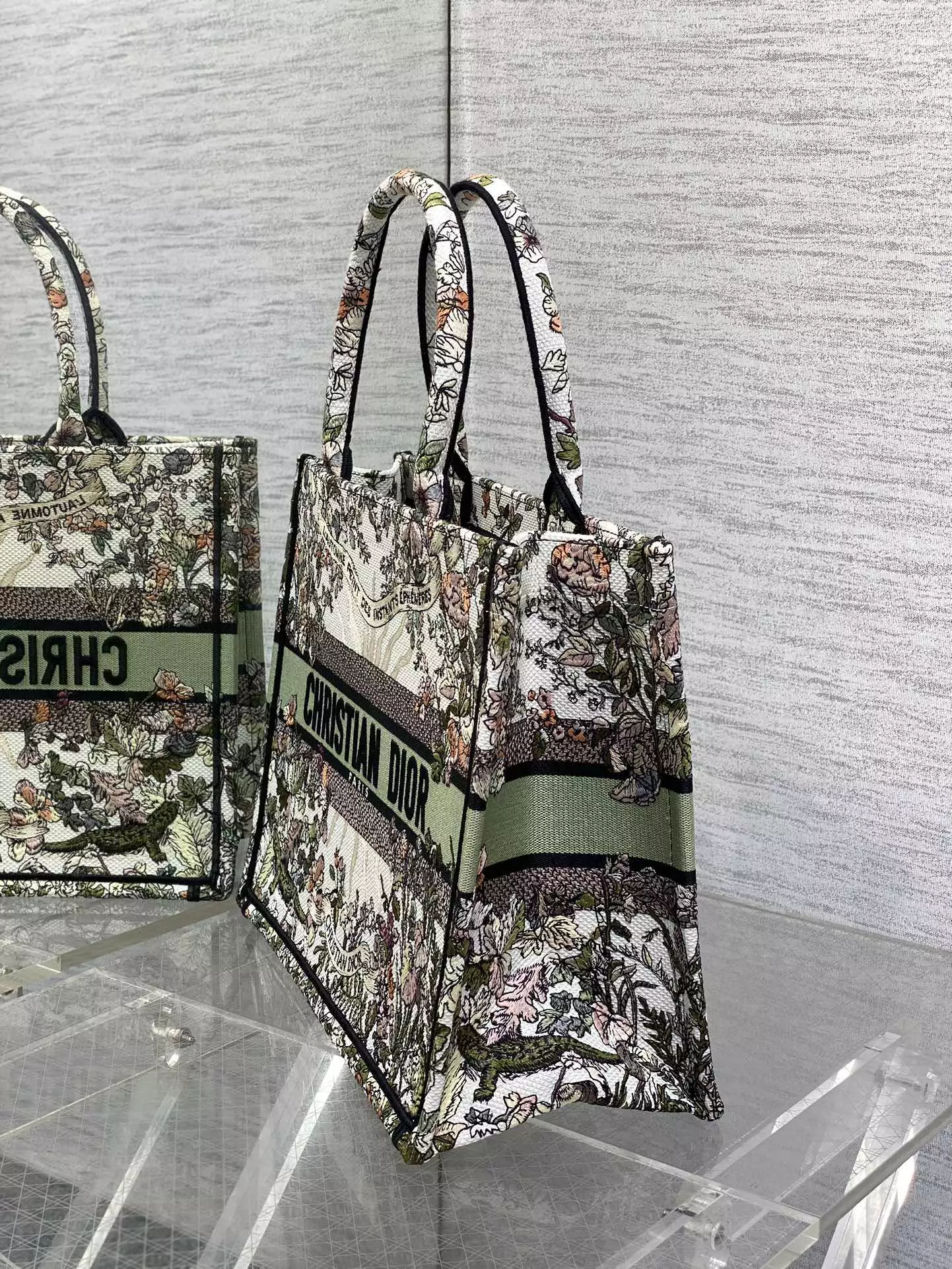 Dior Book Tote Ecru Multicolor Dior 4 Saisons - Repbags.ru - Image 7