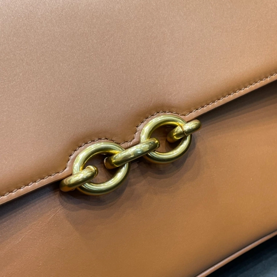 Le Maillon Satchel in Smooth Leather - Image 6