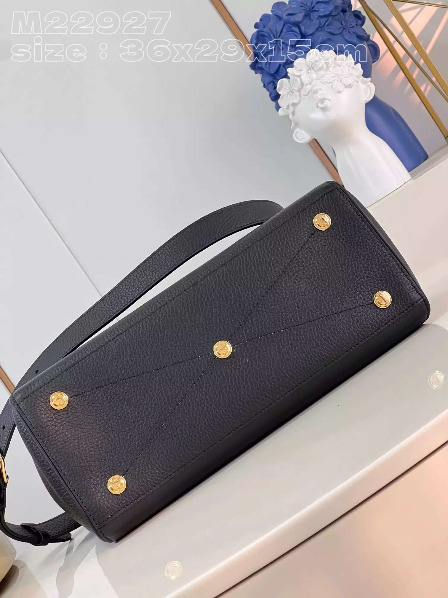 Lock It MM High End Black Taurillon Leather - Repbags.ru - Image 10