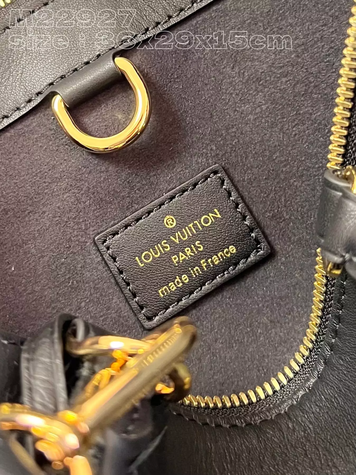 Lock It MM High End Black Taurillon Leather - Repbags.ru - Image 6