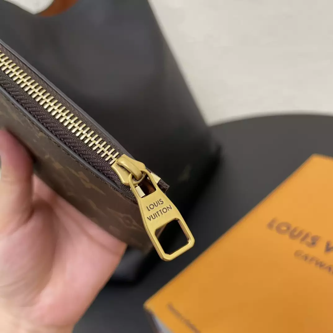 Low Key Hobo MM Black Grained Calfskin - Repbags.ru - Image 8